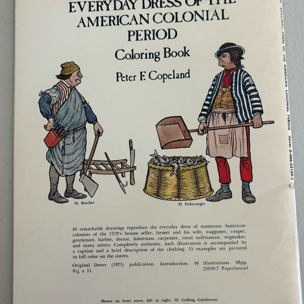 Two Historical Coloring Books - Picture 2 of 14
